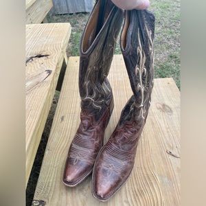 Old West Boots Size 6
